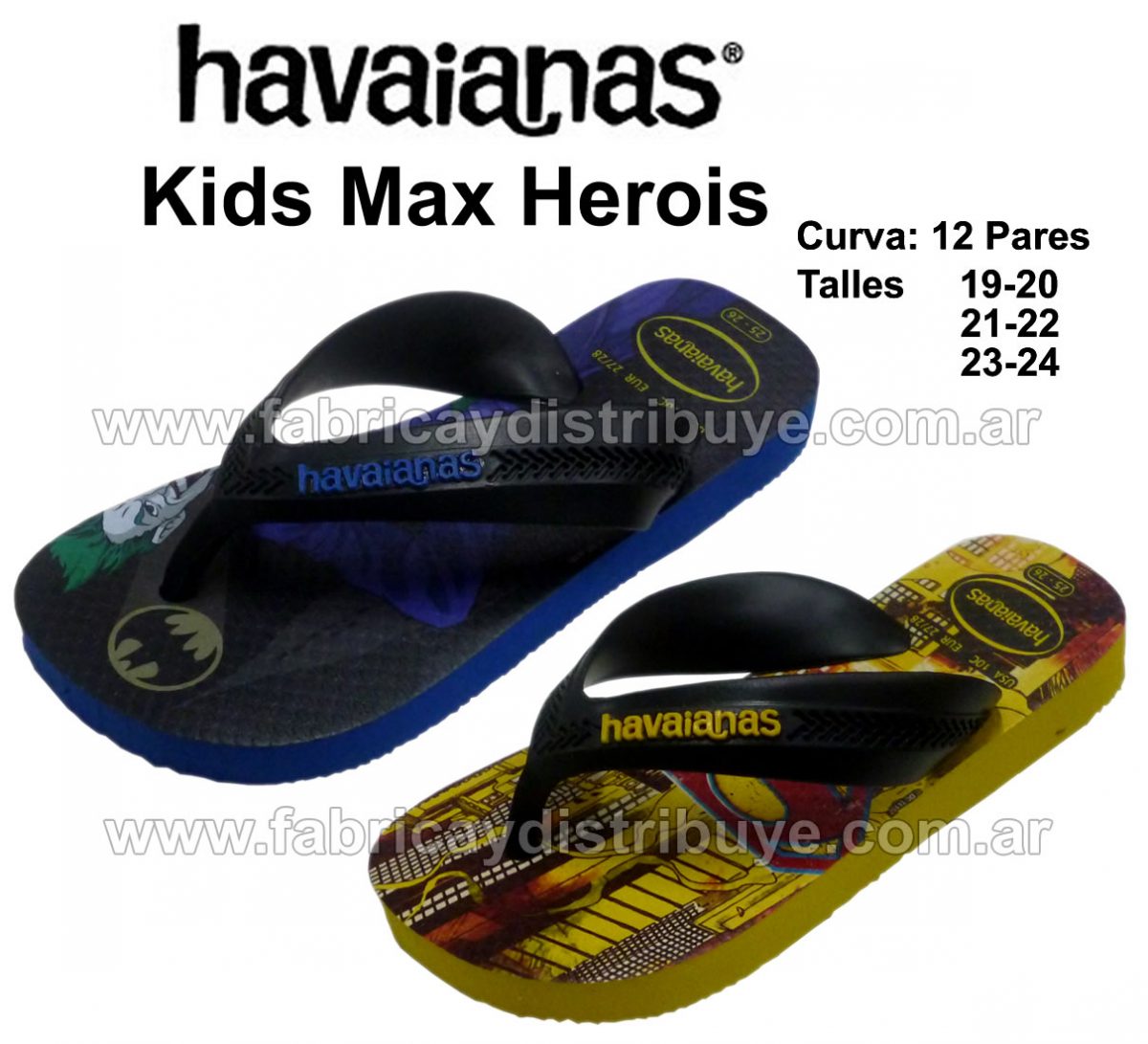 Havaianas Kids Max heroics