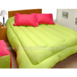 Acolchados argentina modelo liso verde