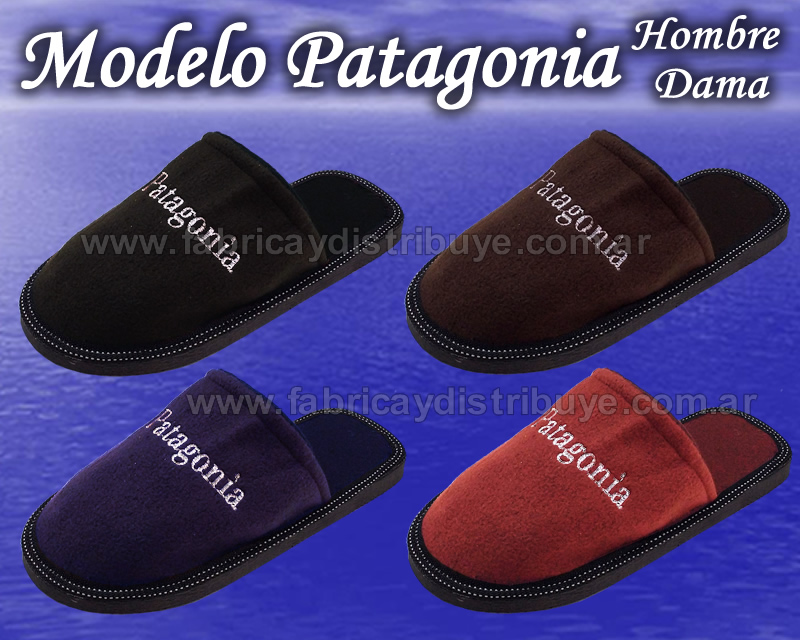 Pantuflas modelo Patagonia