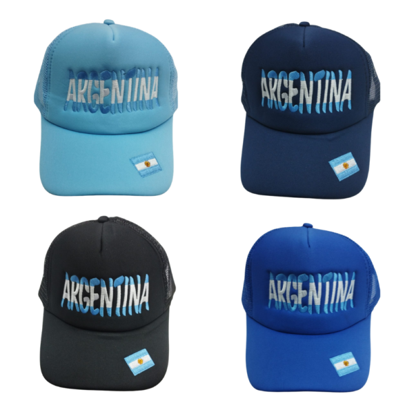 gorra bordada argentina